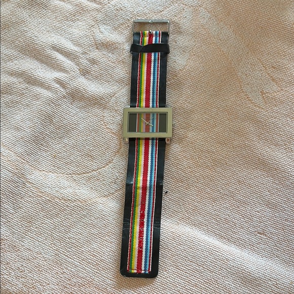 Watch with Colourful Band and Rectangular Face - Picture 5 of 5